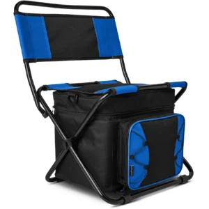 Foldable cooler chair